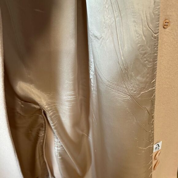 Forecaster of Boston Vintage Wool Angora Double Breasted Long Longline Coat - Picture 11 of 15